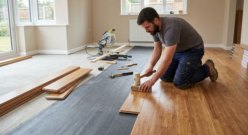 Bamboo Flooring Installation in Bellevue, WA