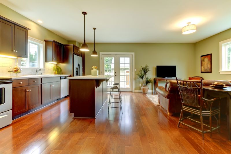 Cherry Floor Installation in Fall City, WA