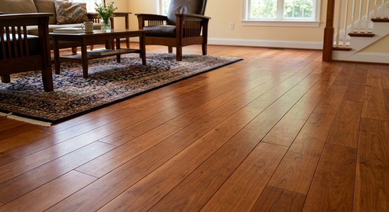 Cherry Floor Installation in Issaquah, WA