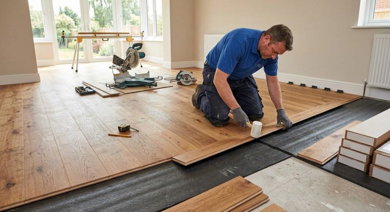 Hardwood Floor Installation in Bainbridge Island, WA