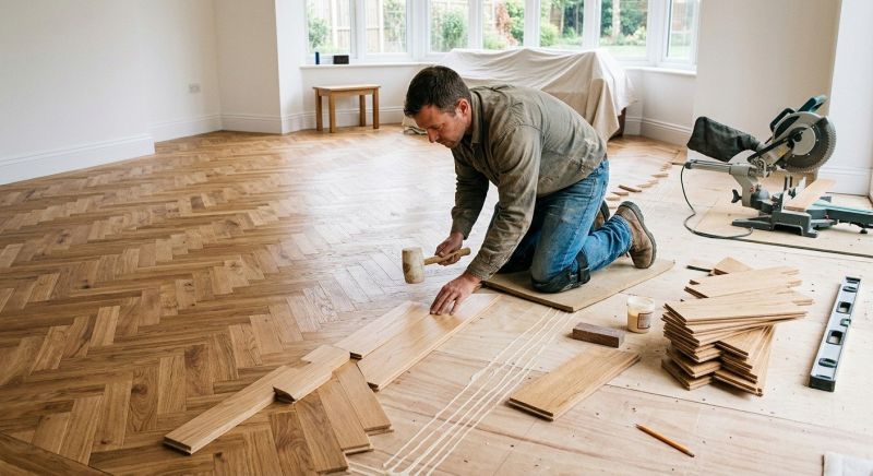 Hardwood Floor Installation in Bainbridge Island, WA