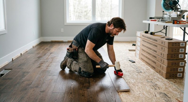 Hardwood Floor Installation in Monroe, WA