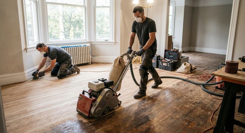 Hardwood Floor Renovation in Bellevue, WA
