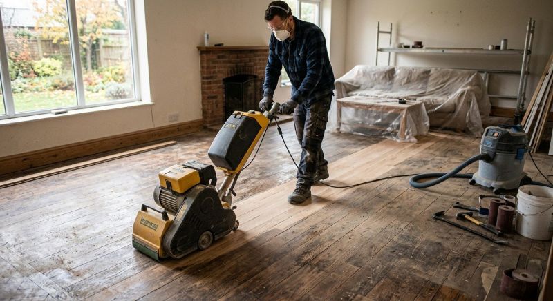 Hardwood Floor Renovation in Bellevue, WA
