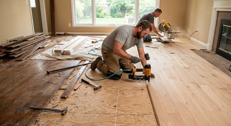 Hardwood Replacement in Edmonds, WA