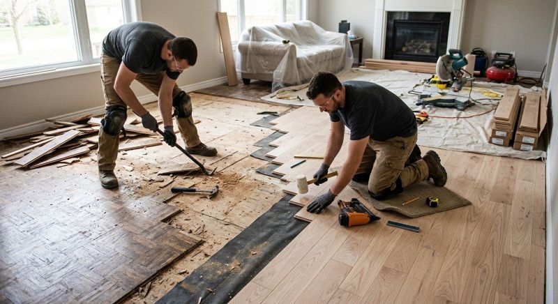 Hardwood Replacement in Edmonds, WA
