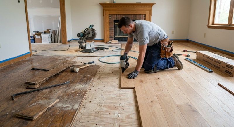 Hardwood Replacement in Port Orchard, WA