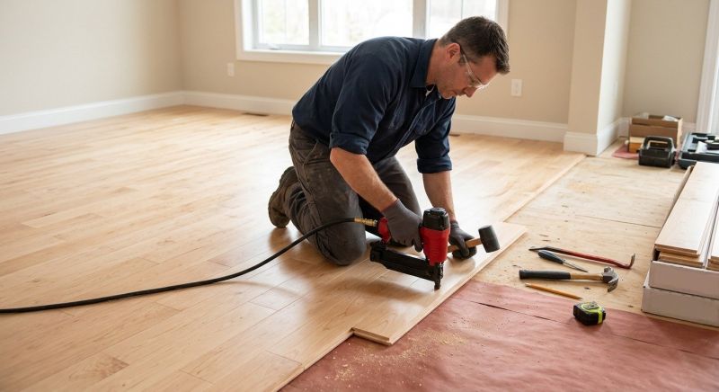 Maple Flooring Installation in Snohomish County, WA