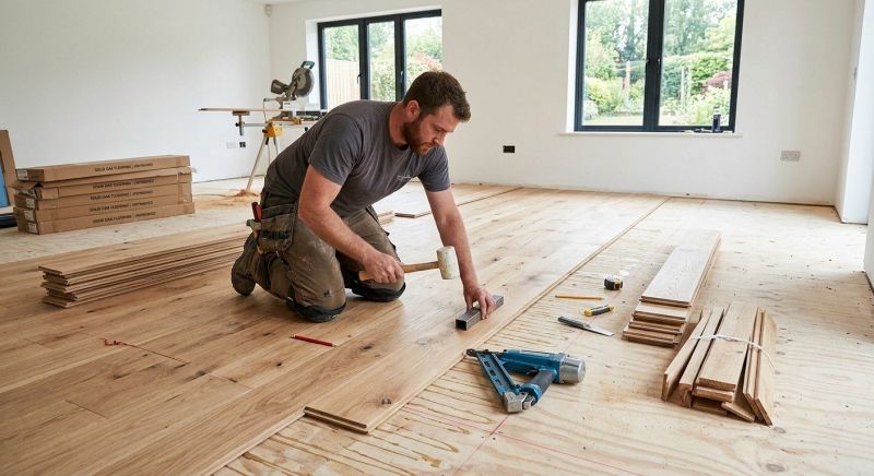 Oak Floor Installation in Mountlake Terrace, WA