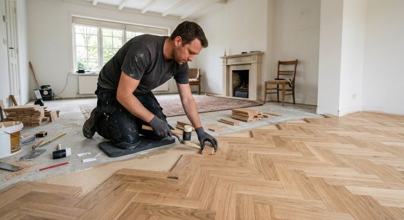 Parquet Flooring Installation in Bellevue, WA