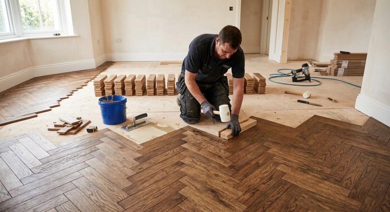 Parquet Flooring Installation in Bellevue, WA