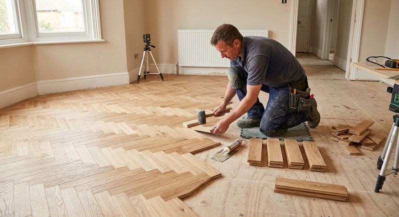 Parquet Flooring Installation in Bellevue, WA