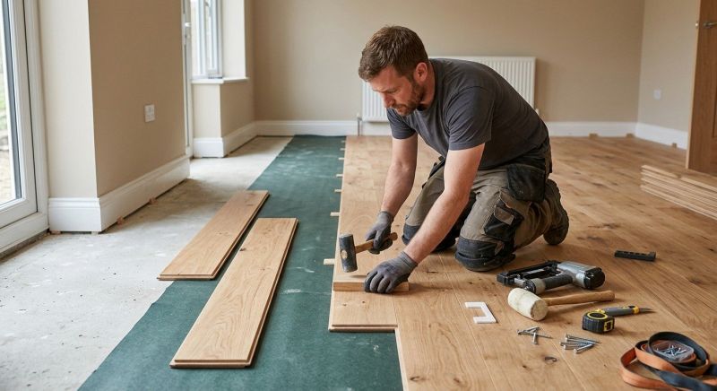 Wood Floor Replacement in Milton, WA