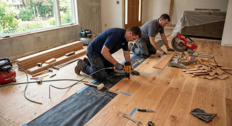 Wood Flooring Installation in Issaquah, WA