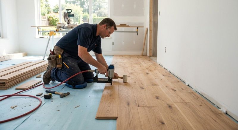 Wood Flooring Installation in Bellevue, WA