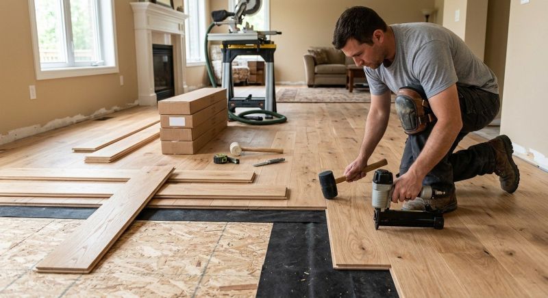 Wood Flooring Installation in North Bend, WA